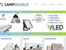 Tablet Screenshot of lampsource.info